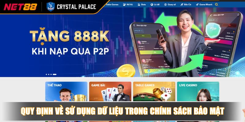 Chính Sách Bảo Mật Nền Tảng Cho Trải Nghiệm Cá Cược An Toàn 3 Quy định về sử dụng dữ liệu trong chính sách bảo mật