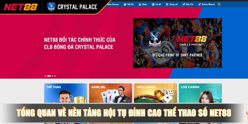 Tổng quan về nền tảng hội tụ đỉnh cao thể thao số NET88