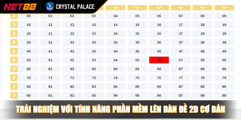 Phần Mềm Lên Dàn Đề Bí Quyết Chinh Phục Lô Đề Online Từ Chuyên Gia 3 Trải nghiệm với tính năng phần mềm lên dàn đề 2d cơ bản
