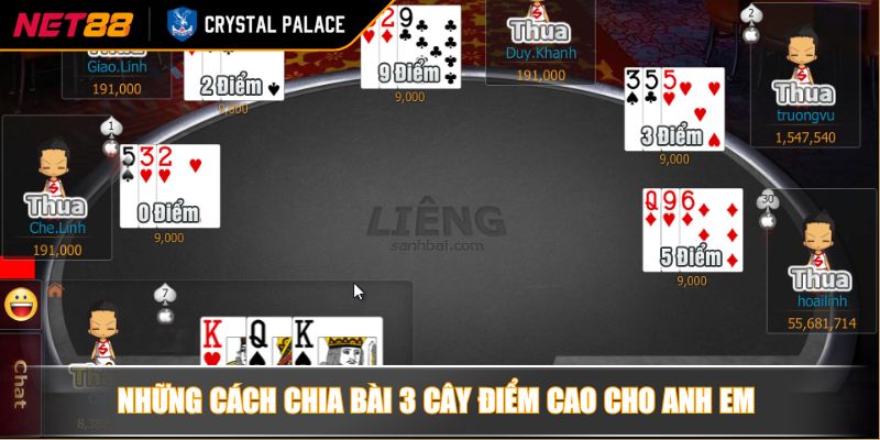 Cách Chia Bài 3 Cây Điểm Cao NET88 – Bật Mí Kỹ Thuật Hay 3 Những cách chia bài 3 cây điểm cao cho anh em